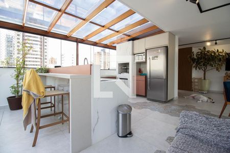 Apartamento à venda com 373m², 3 quartos e 2 vagasÁrea comum da cobertura 