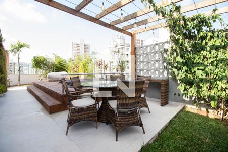 Apartamento à venda com 373m², 3 quartos e 2 vagasÁrea externa da cobertura