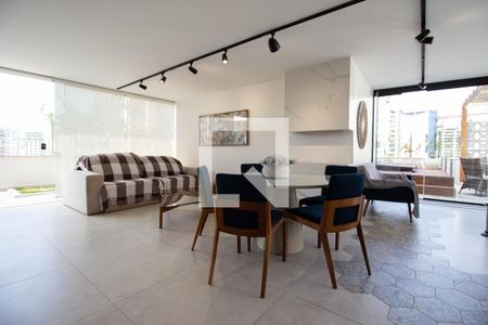 Apartamento à venda com 373m², 3 quartos e 2 vagasÁrea comum da cobertura 