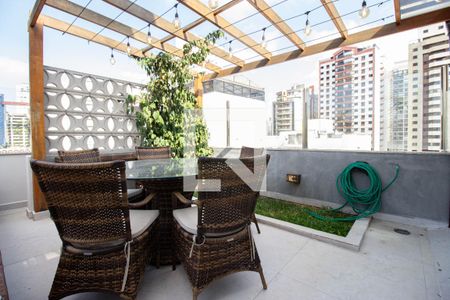 Apartamento à venda com 373m², 3 quartos e 2 vagasÁrea externa da cobertura