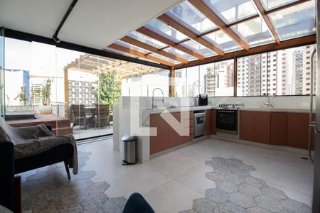 Apartamento à venda com 373m², 3 quartos e 2 vagasÁrea comum da cobertura 