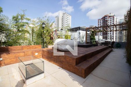 Apartamento à venda com 373m², 3 quartos e 2 vagasÁrea externa da cobertura - Jacuzzi