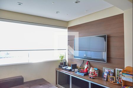 Sala de TV de apartamento à venda com 2 quartos, 167m² em Vila Angelina, São Bernardo do Campo