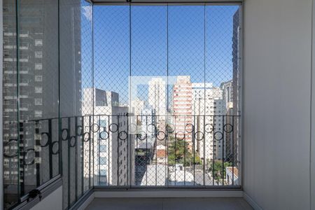 Sacada da Sala de apartamento para alugar com 2 quartos, 55m² em Vila Olímpia, São Paulo