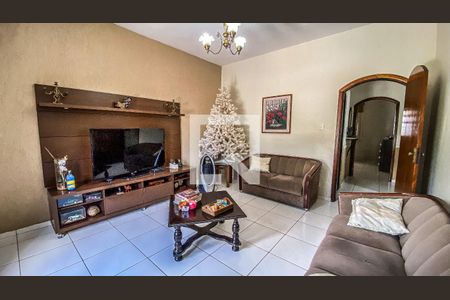 Casa 1 - Sala de casa à venda com 6 quartos, 400m² em Paraíso, Santo André