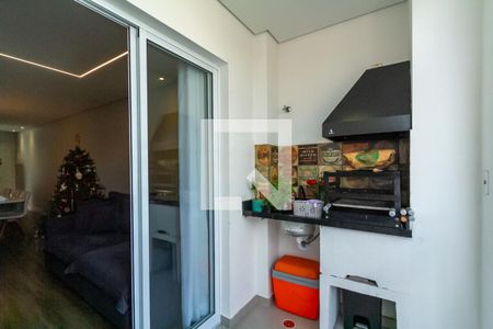 Varanda Gourmet de apartamento à venda com 3 quartos, 84m² em Centro, São Bernardo do Campo