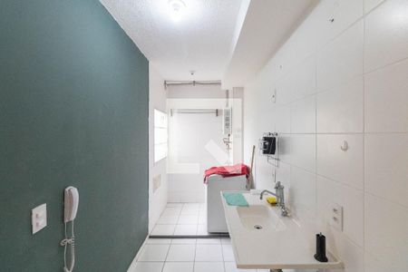 Cozinha e Área de Serviço de apartamento à venda com 2 quartos, 40m² em Campo Grande, Rio de Janeiro