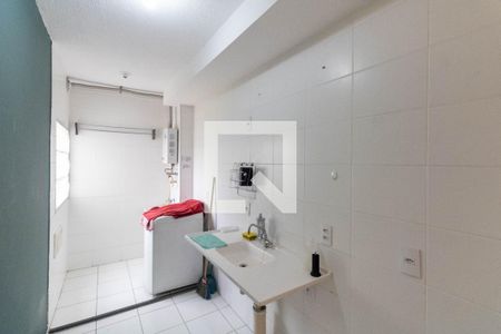 Cozinha e Área de Serviço de apartamento à venda com 2 quartos, 40m² em Campo Grande, Rio de Janeiro