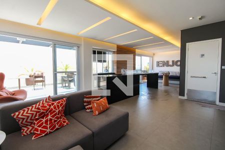 Apartamento para alugar com 35m², 1 quarto e 1 vaga Apartamento para alugar com 35m², 1 quarto e 1 vagaÁrea comum Salão de Festas 1