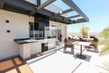 Apartamento para alugar com 35m², 1 quarto e 1 vaga Apartamento para alugar com 35m², 1 quarto e 1 vagaÁrea comum - Churrasqueira