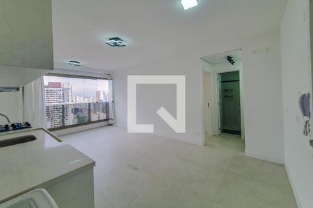 sala cozinha de apartamento para alugar com 1 quarto, 39m² em Vila Mariana, São Paulo