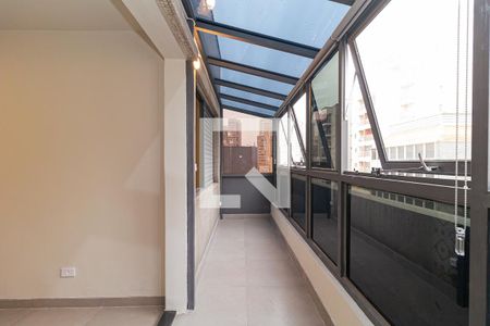 Varanda de apartamento à venda com 1 quarto, 56m² em Consolação, São Paulo