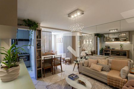Sala  de apartamento à venda com 2 quartos, 68m² em Carmo, Belo Horizonte