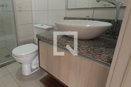 Apartamento para alugar com 57m², 2 quartos e 1 vaga Apartamento para alugar com 57m², 2 quartos e 1 vagaBanheiro da Suíte