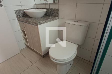 Apartamento para alugar com 57m², 2 quartos e 1 vaga Apartamento para alugar com 57m², 2 quartos e 1 vagaBanheiro da Suíte