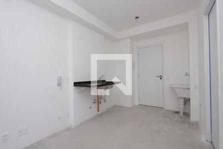 Sala/Cozinha/Lavanderia de apartamento à venda com 1 quarto, 30m² em Vila Prudente, São Paulo