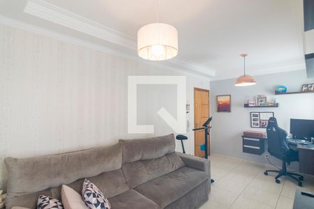 Sala de apartamento à venda com 2 quartos, 100m² em Vila Eldízia, Santo André
