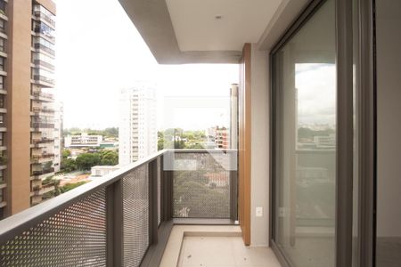 Studio à venda com 27m², 1 quarto e sem vagaVaranda