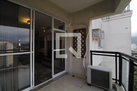 Varanda da Sala de apartamento à venda com 2 quartos, 70m² em Jacarepaguá, Rio de Janeiro