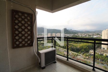 Varanda da Sala de apartamento à venda com 2 quartos, 70m² em Jacarepaguá, Rio de Janeiro