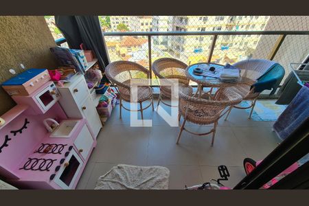 Varanda da Sala de apartamento à venda com 2 quartos, 69m² em Cachambi, Rio de Janeiro