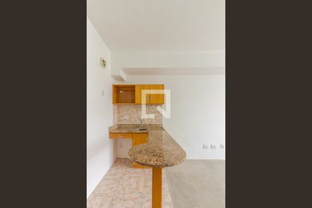 Cozinha de kitnet/studio à venda com 1 quarto, 31m² em Centro Histórico, Porto Alegre