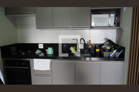 Cozinha e Área de Serviço de apartamento à venda com 3 quartos, 76m² em Vila Santana Ii, Jundiaí