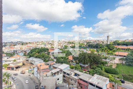 Vista da sala  de apartamento para alugar com 2 quartos, 60m² em Taboão, Diadema