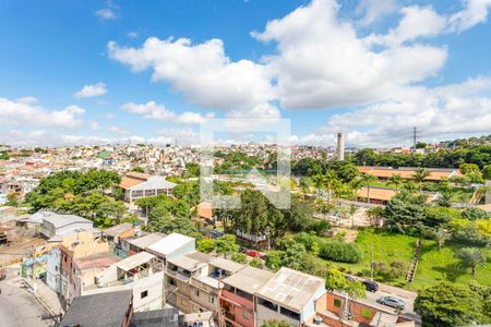 Vista da sala  de apartamento para alugar com 2 quartos, 60m² em Taboão, Diadema