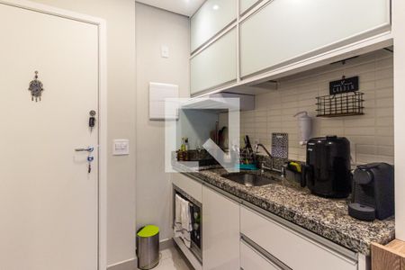 Cozinha de kitnet/studio para alugar com 1 quarto, 39m² em Centro, São Paulo