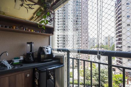 Varanda de apartamento para alugar com 2 quartos, 48m² em Vila Andrade, São Paulo