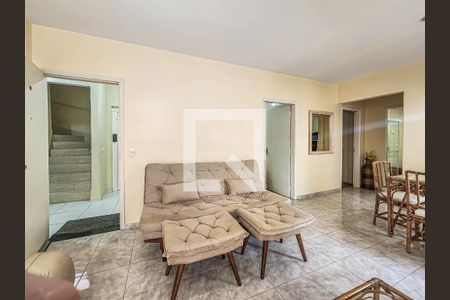 Sala de apartamento para alugar com 2 quartos, 82m² em Jardim Tres Marias, Guarujá
