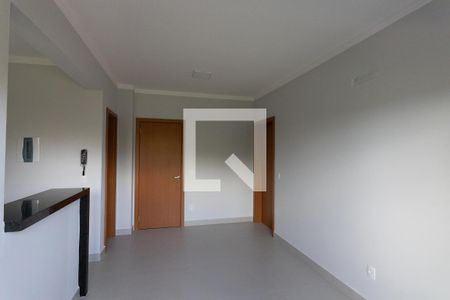 Sala de apartamento para alugar com 1 quarto, 45m² em Jardim Recreio , Ribeirão Preto
