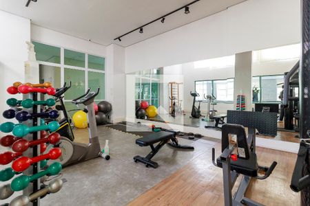 Apartamento para alugar com 45m², 1 quarto e 1 vaga Apartamento para alugar com 45m², 1 quarto e 1 vagaAcademia