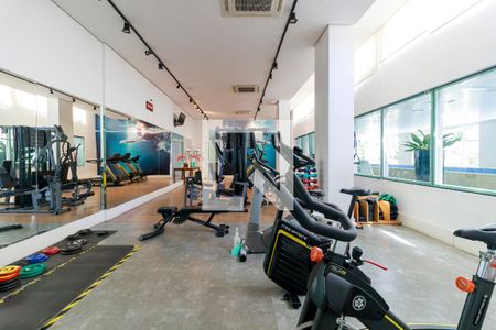 Apartamento para alugar com 45m², 1 quarto e 1 vaga Apartamento para alugar com 45m², 1 quarto e 1 vagaAcademia
