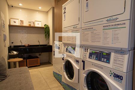 Apartamento para alugar com 38m², 2 quartos e sem vaga Apartamento para alugar com 38m², 2 quartos e sem vagaÁrea comum - Lavanderia