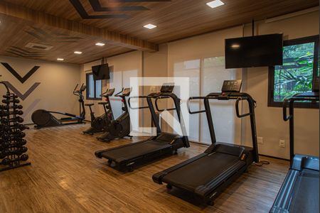 Apartamento para alugar com 38m², 2 quartos e sem vaga Apartamento para alugar com 38m², 2 quartos e sem vagaÁrea comum - Academia