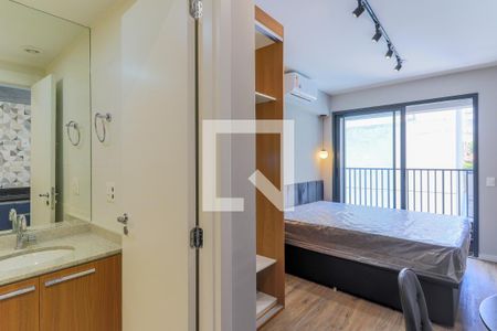 Studio para alugar com 35m², 1 quarto e sem vagaSala/Quarto