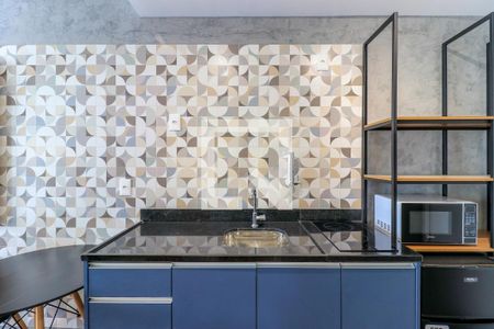 Studio para alugar com 35m², 1 quarto e sem vagaCozinha