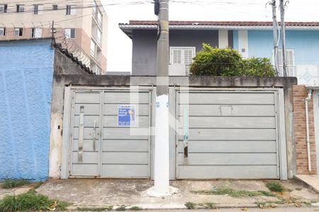 Fachada - Placa instalada no portão do imóvel de casa à venda com 2 quartos, 100m² em Vila Princesa Isabel, São Paulo