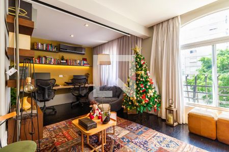 Sala de apartamento à venda com 2 quartos, 100m² em Jardim Paulista, São Paulo