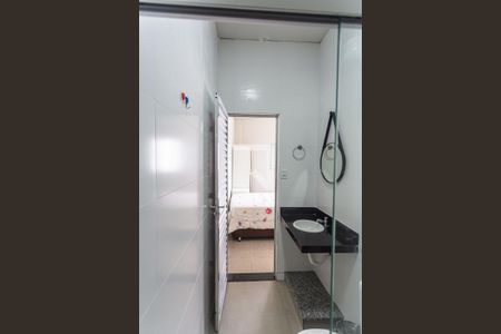 Studio para alugar com 22m², 1 quarto e sem vagaBanheiro da Suíte