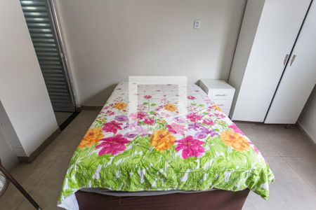 Cama da Suíte de kitnet/studio para alugar com 1 quarto, 22m² em Cachoeirinha, Belo Horizonte