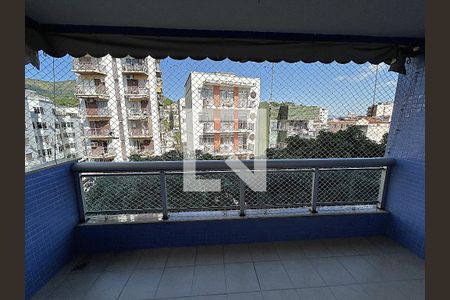 Varanda da sala de apartamento à venda com 2 quartos, 85m² em Méier, Rio de Janeiro