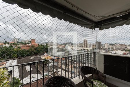 Varanda da Sala de apartamento à venda com 2 quartos, 88m² em Praca da Bandeira, Rio de Janeiro