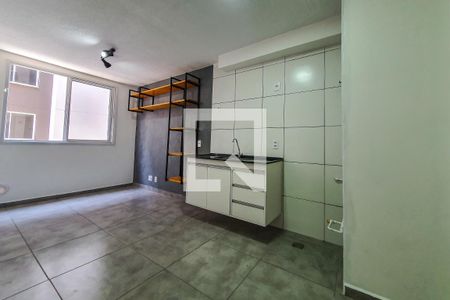 sala cozinha a serviço de apartamento à venda com 1 quarto, 24m² em Mooca, São Paulo