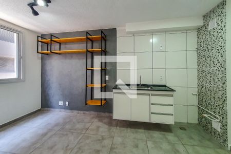 sala cozinha a serviço de apartamento à venda com 1 quarto, 24m² em Mooca, São Paulo