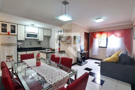 Sala de apartamento à venda com 2 quartos, 62m² em Jardim das Maravilhas, Santo André