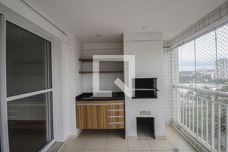 Varanda gourmet de apartamento para alugar com 3 quartos, 117m² em Jurubatuba, São Paulo