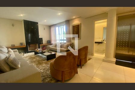 Sala de casa para alugar com 5 quartos, 416m² em São Bento, Belo Horizonte